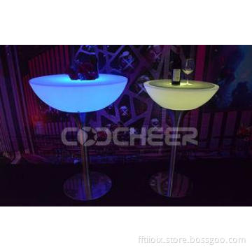Illuminated Outdoor Furniture / Mordern High Led Bar Table